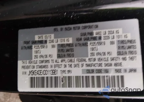 2013 Mazda Cx-5 Grand Touring from USA, damaged, VIN JM3KE4DEXD0113961